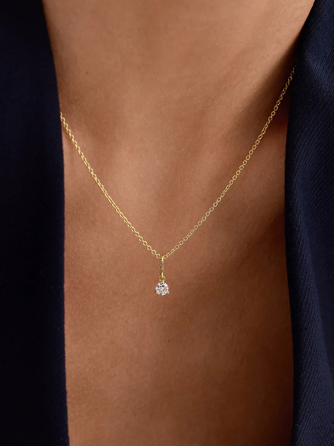 Weißer Saphir Anhänger