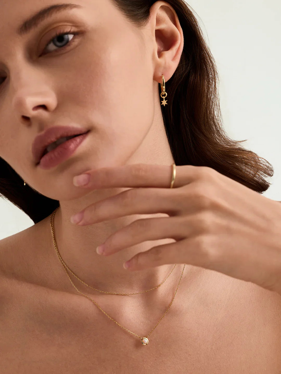 Opal Schicht-Halskette