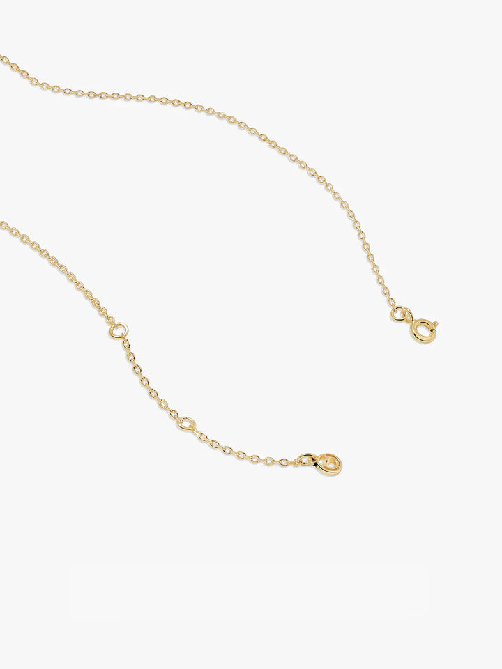 Polaris Perlen- und Saphir-Halskette