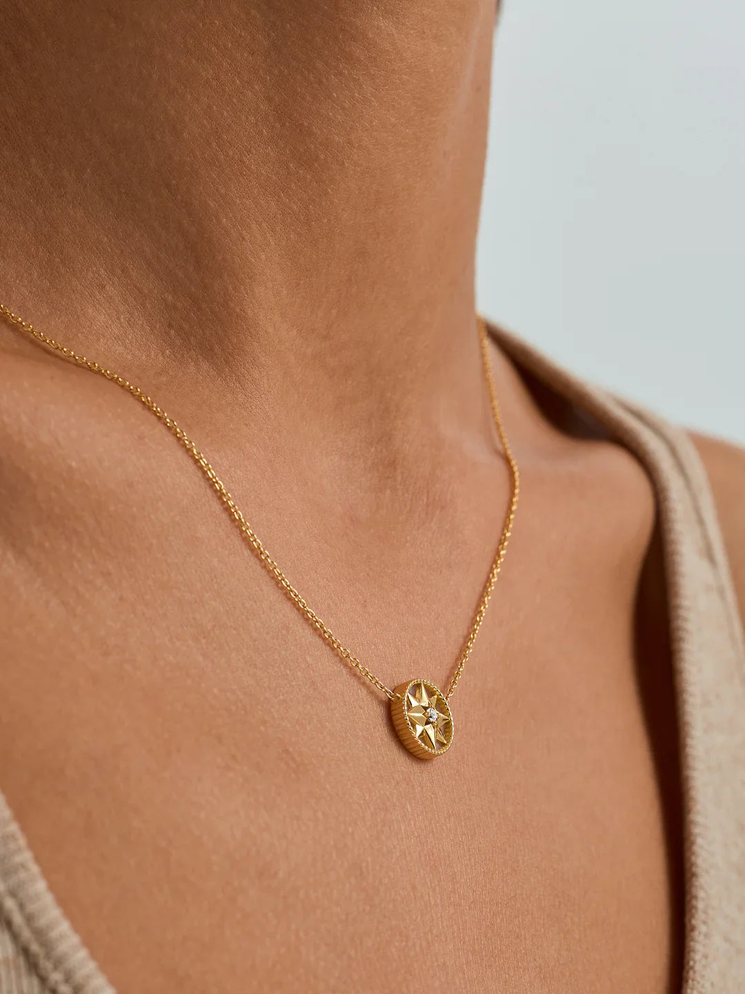 Polaris Perlen- und Saphir-Halskette