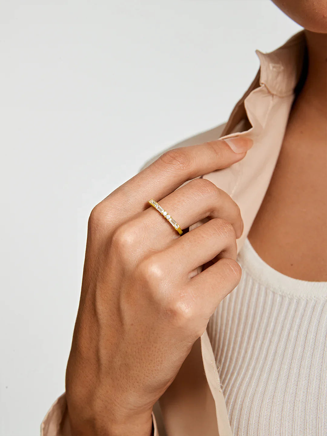 Kristall Cluster Ring