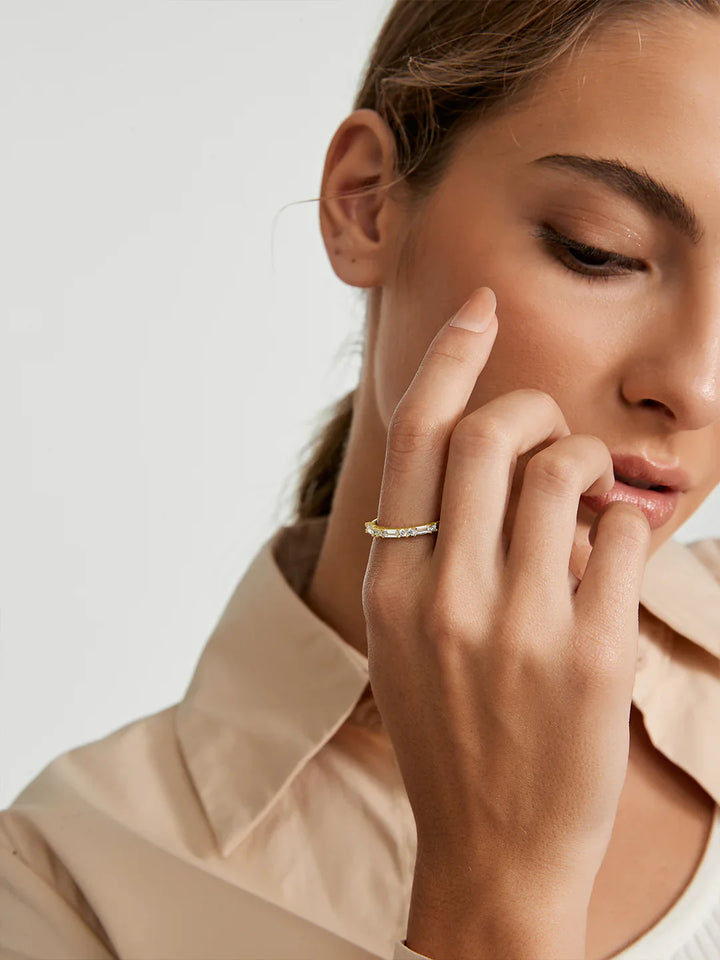 Kristall Cluster Ring