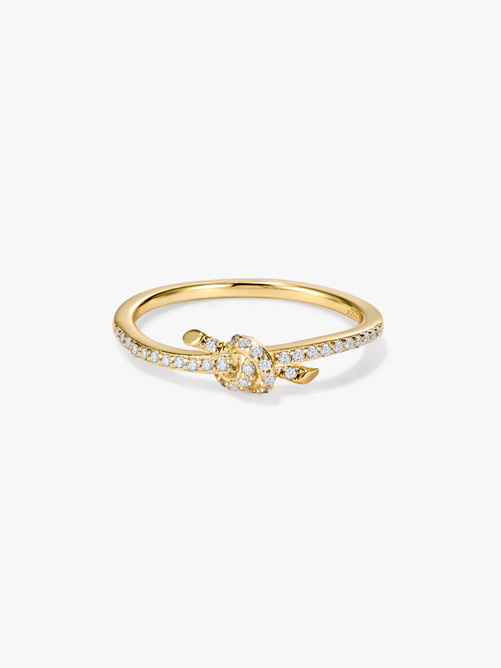 Knoten Halb Pave Ring