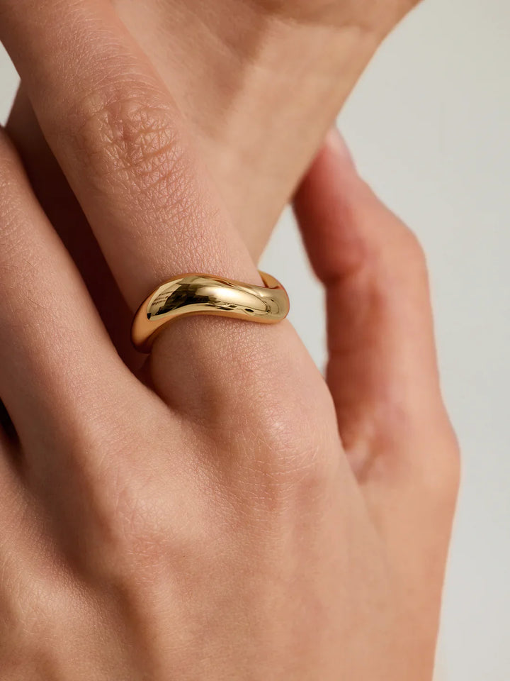 Dome Wave Ring