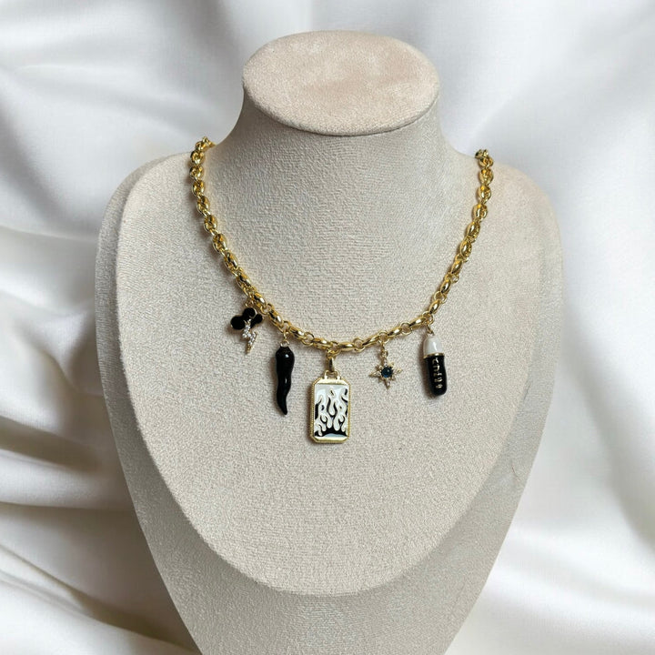 Inferno Halskette (Handgefertigt & Limitierte Auflage)