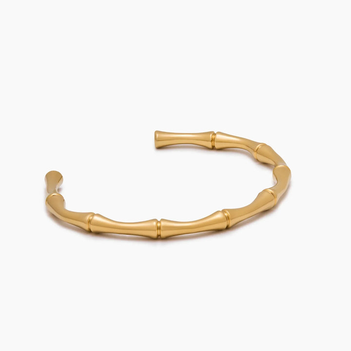 Bambus Gold Armreif