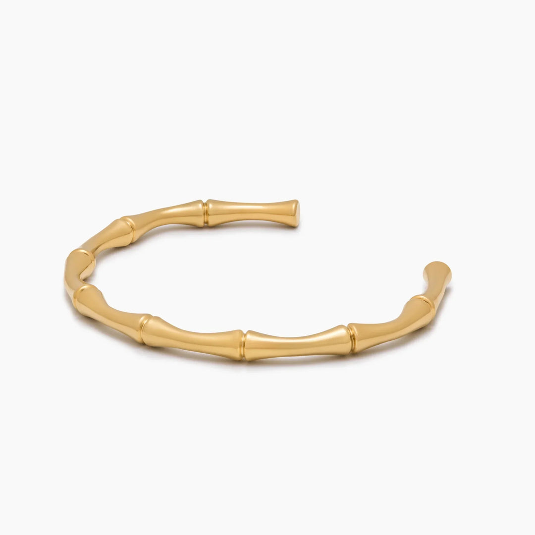 Bambus Gold Armreif