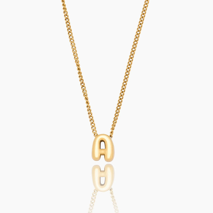Buchstaben-Anhänger Halskette