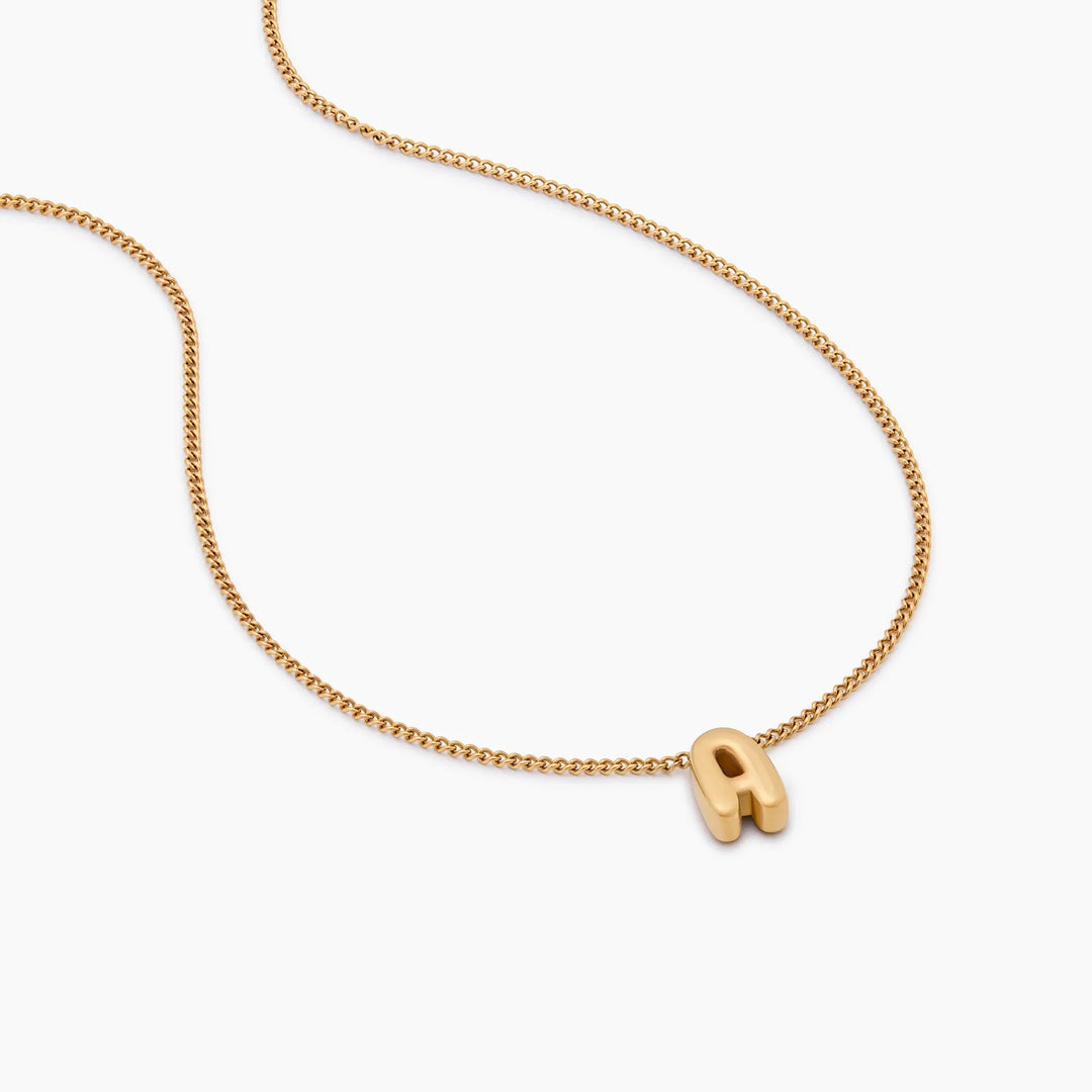 Buchstaben-Anhänger Halskette