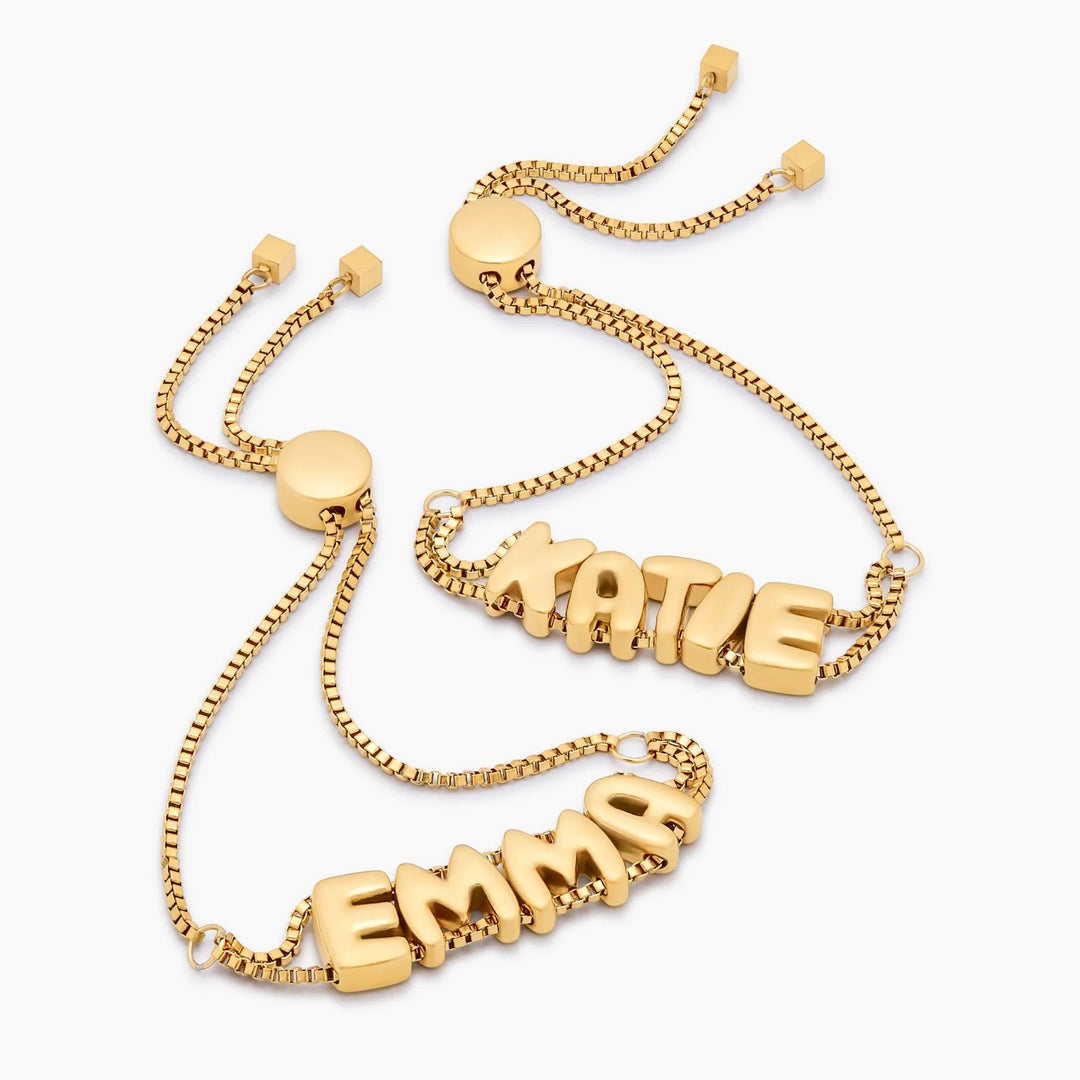 Bubble Name Armband