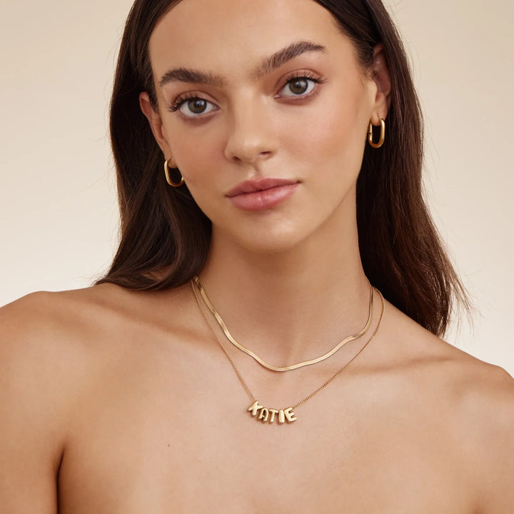 Bubble Namensanhänger