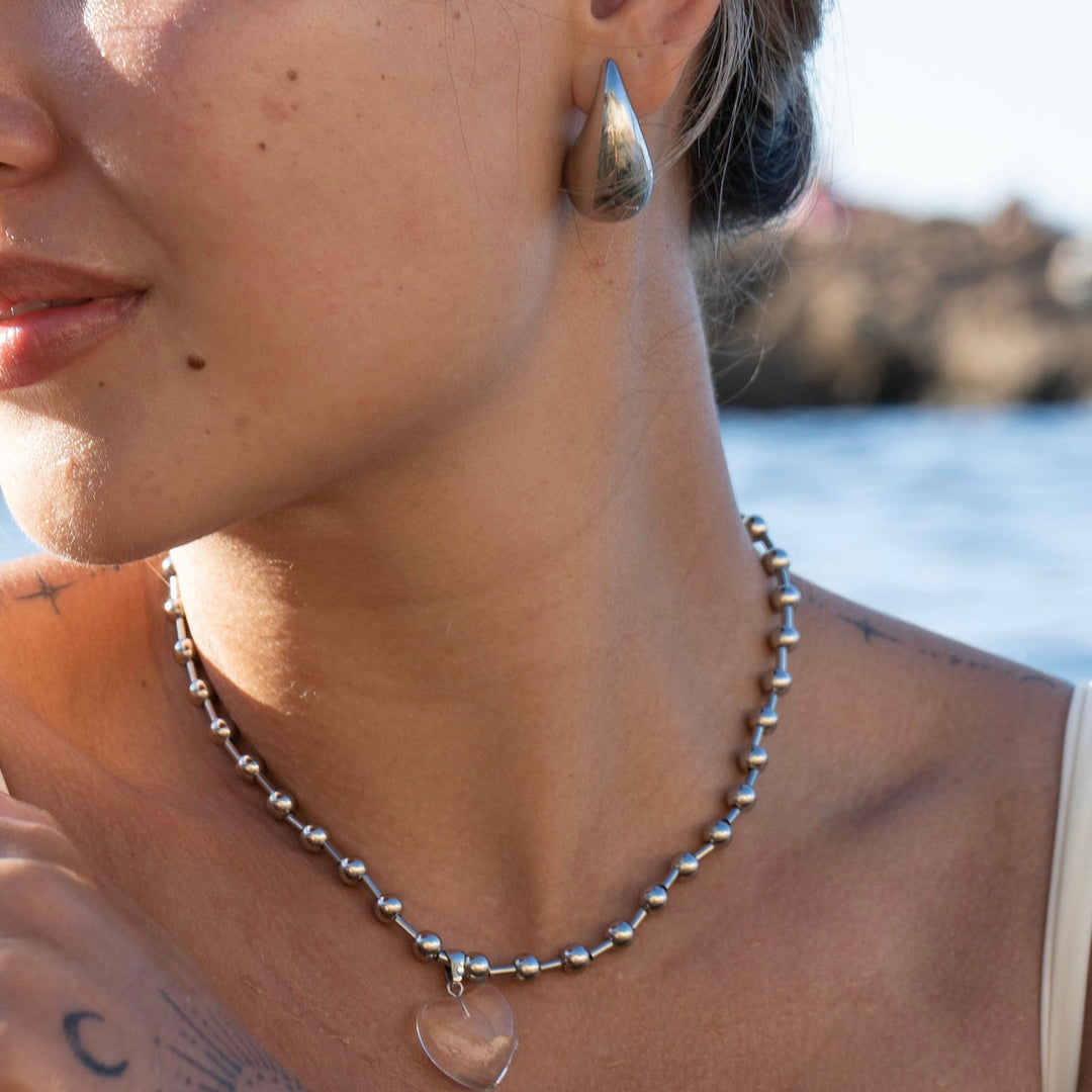 Aura Ohrringe - Silber