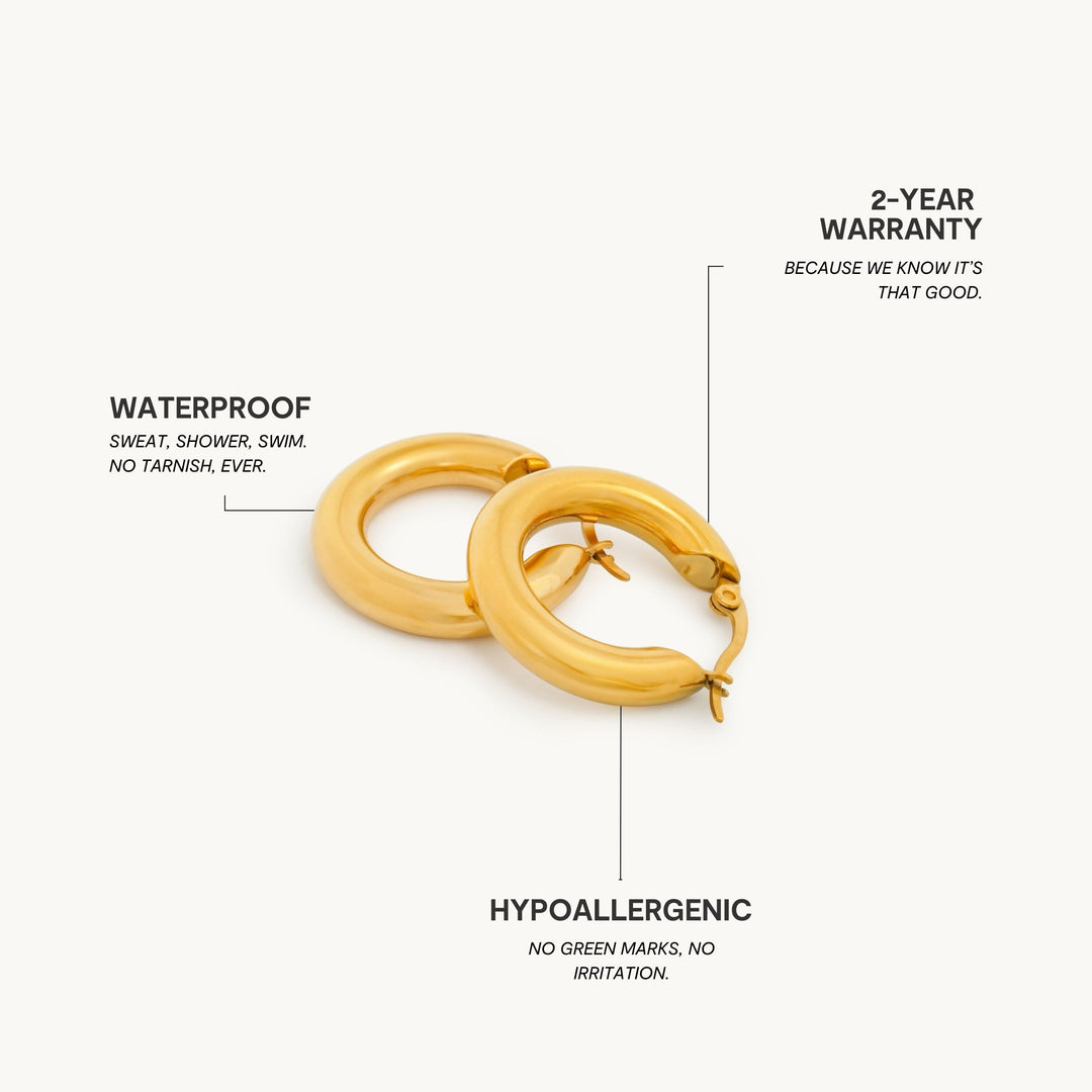 Caspian Hoops Ohrringe