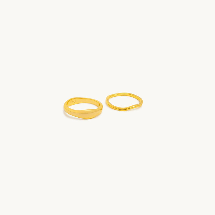 Sand Dune stapelbarer Ring