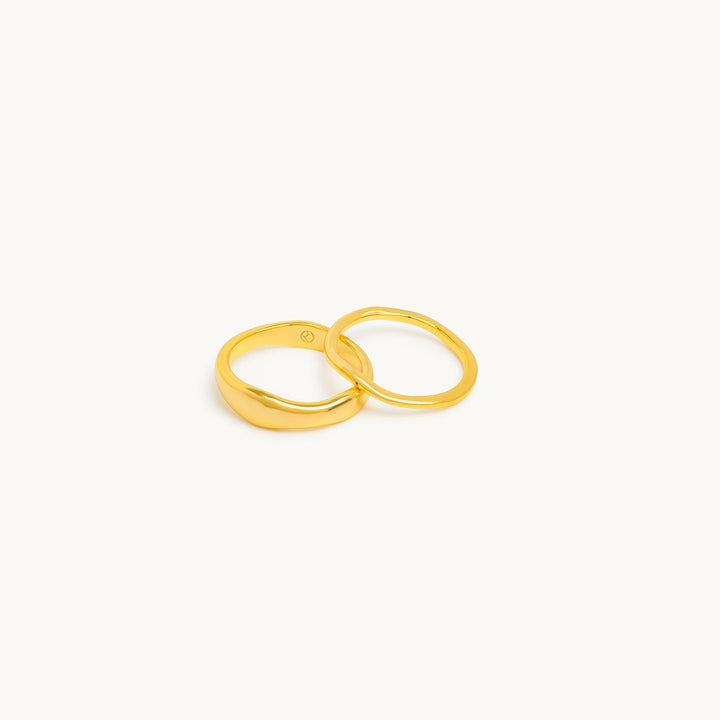 Sand Dune stapelbarer Ring