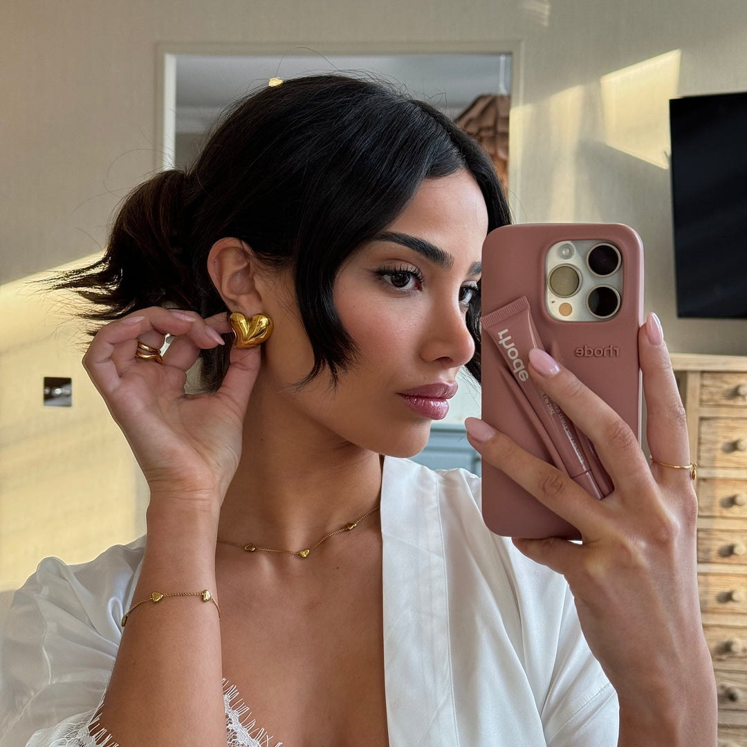 Liebesohrringe - Gold