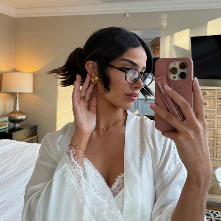 Liebesohrringe - Gold