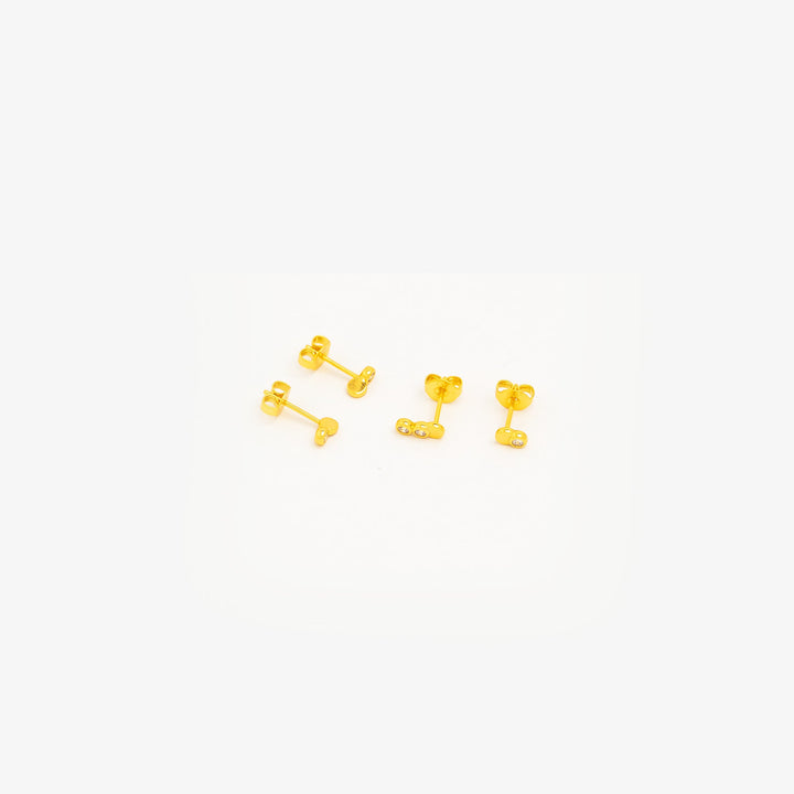Crescent Glow Ohrring-Set