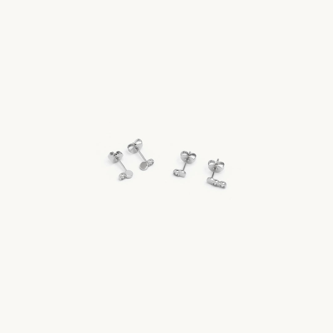 Crescent Glow Ohrring-Set