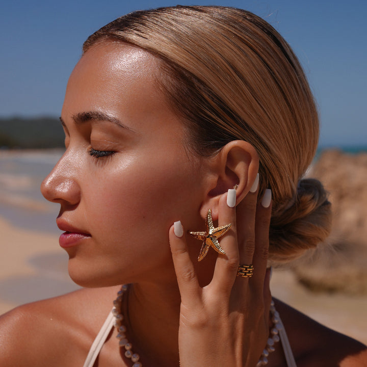 Seestern Ohrringe
