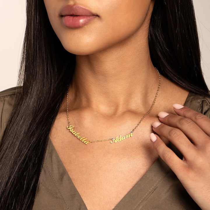 Mehrfach-Namen-Halskette