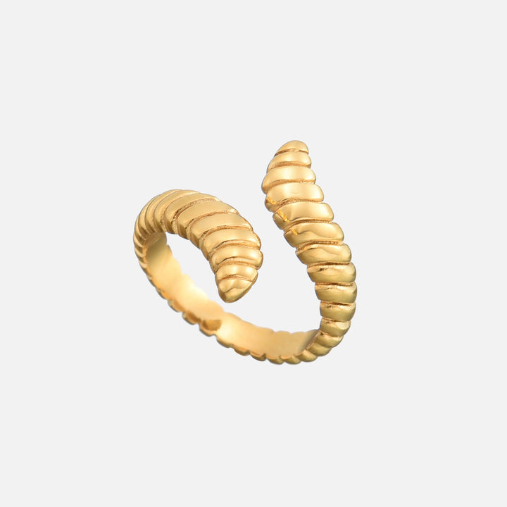 Serpentinring (Verstellbar)