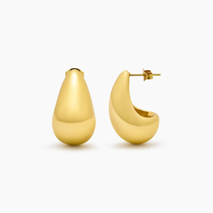 Chunky Tropfenohrringe