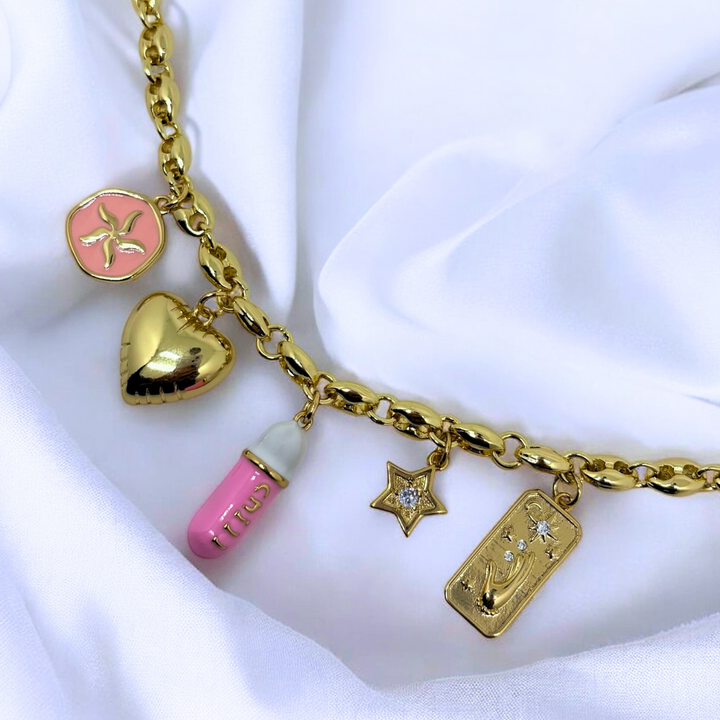 Stellina Pillen-Halskette (Handgefertigt & Limitierte Auflage)