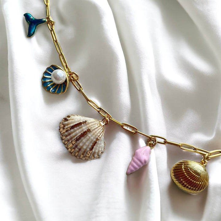 Ozeanflüstern Halskette (Handgefertigt & Limitierte Auflage)