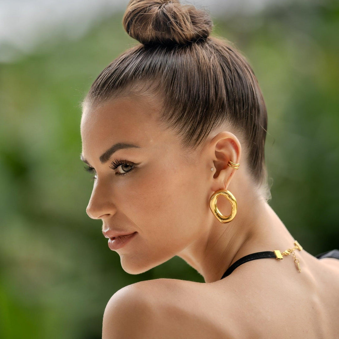 Sand Lines Ohrklemme