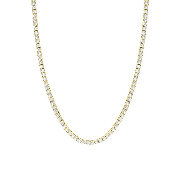 Tiffany Tennis Halskette Gold