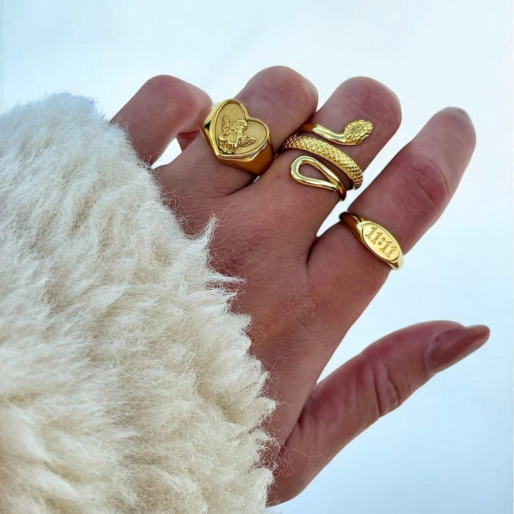 Glückliche Elf Ringe