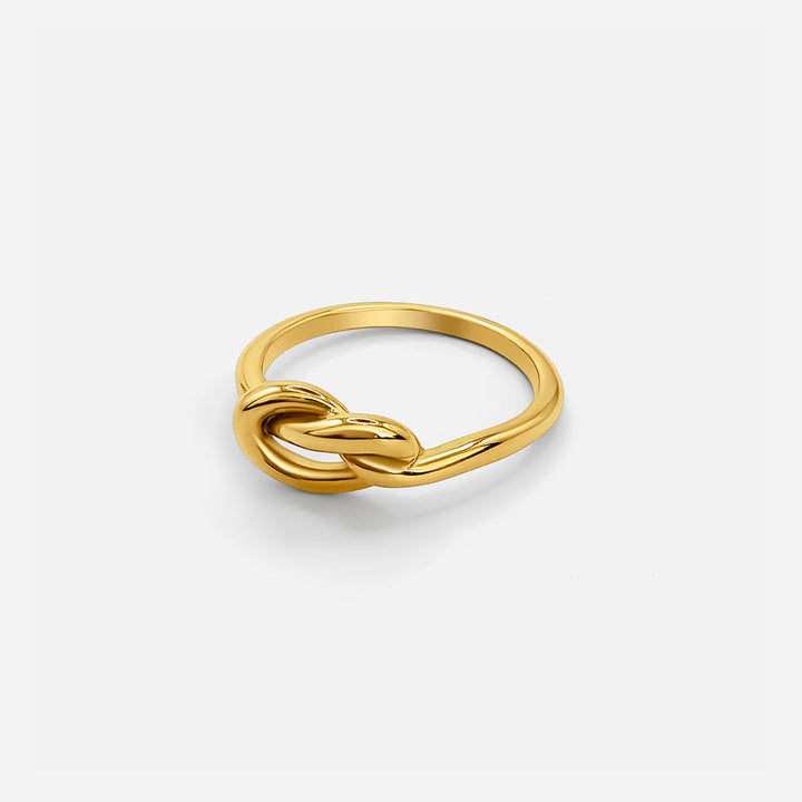 KNOTENRING - GOLD