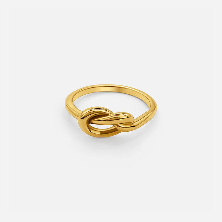 KNOTENRING - GOLD