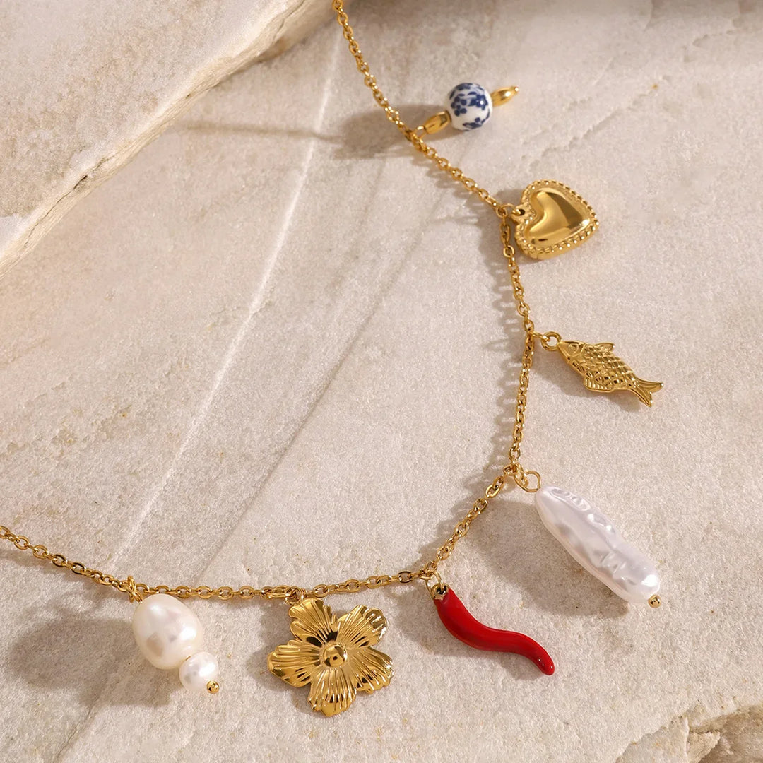 Isla Edelstahl-Halsband