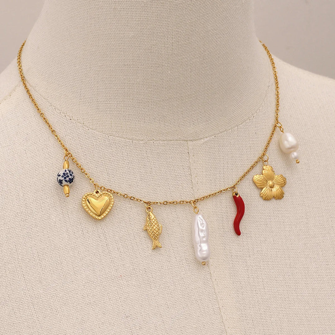 Isla Edelstahl-Halsband