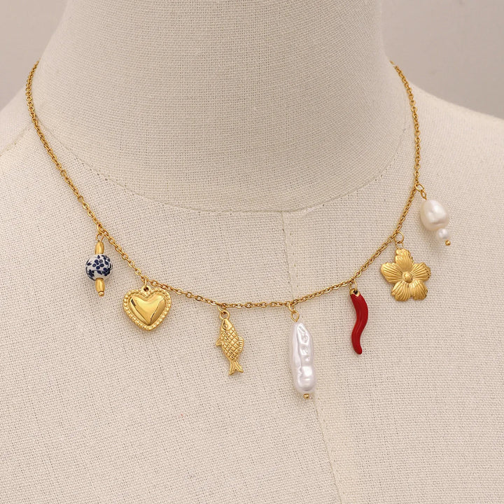 Isla Edelstahl-Halsband