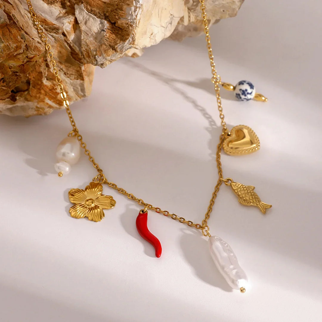 Isla Edelstahl-Halsband