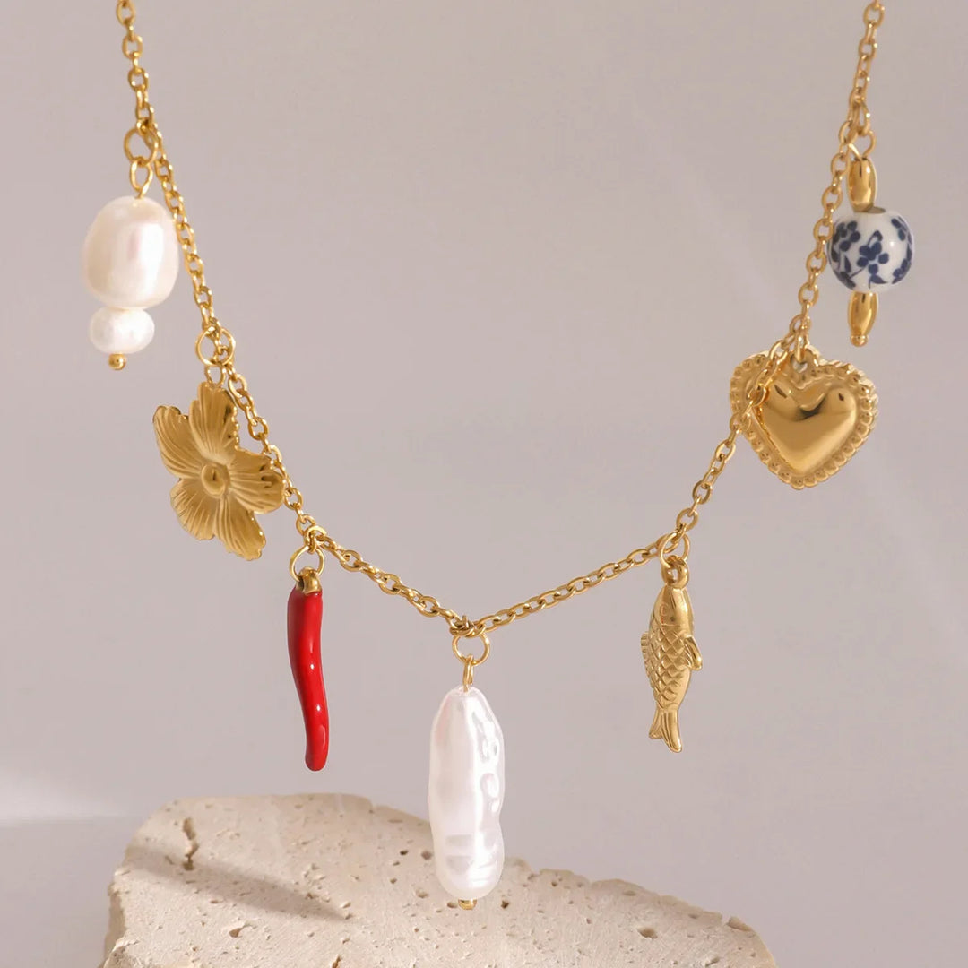 Isla Edelstahl-Halsband