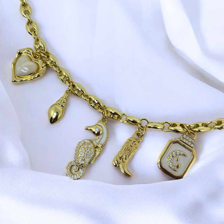 Meeresflüstern Halskette (Handgefertigt & Limitierte Auflage)