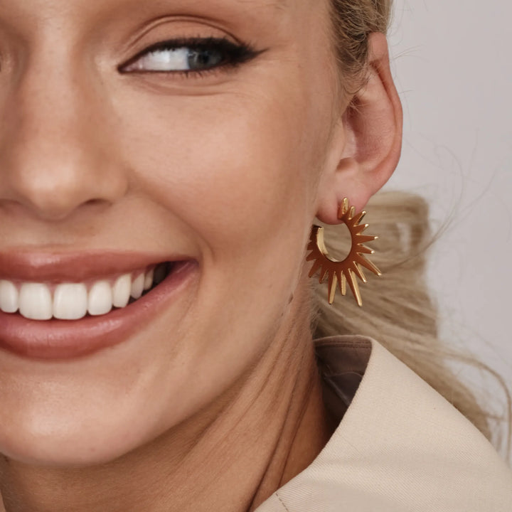 Helia Sonnenstrahlen Ohrringe