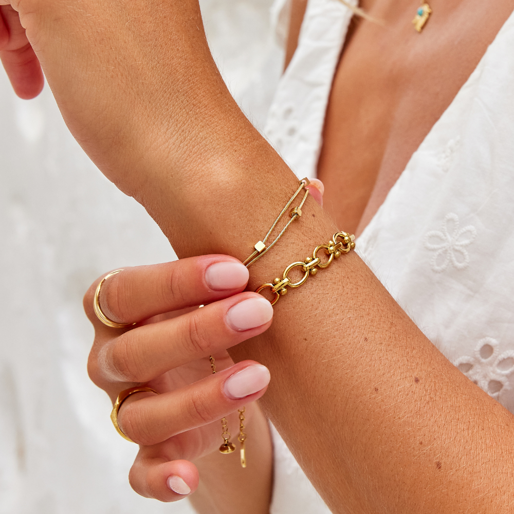 Mia Schichtwürfelarmband