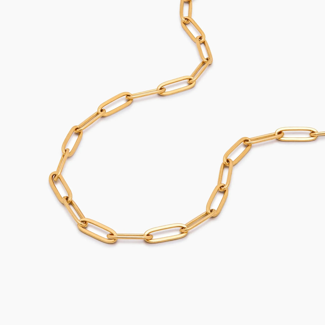 Paperclip-Kettenhalskette