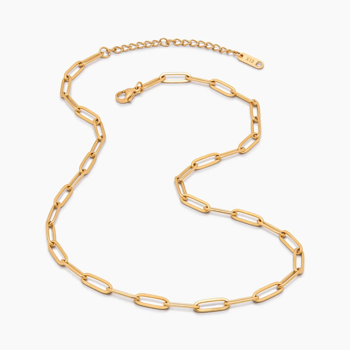 Paperclip-Kettenhalskette