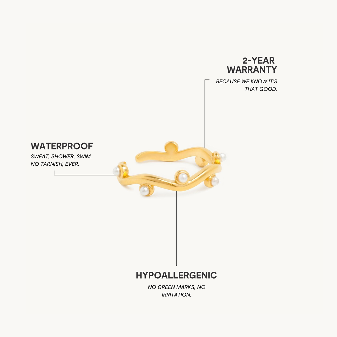 Perlen-Drift-Ring