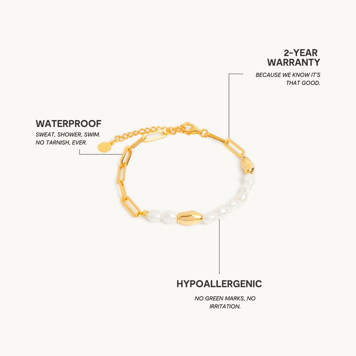Perlen Skyline Armband