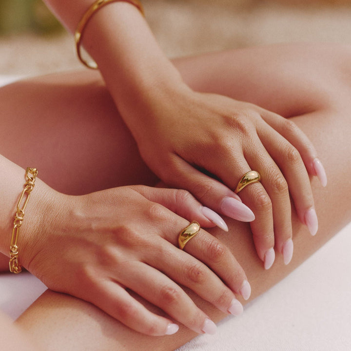 SKULPTUR RING - GOLD