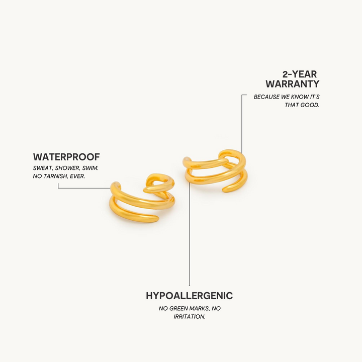 Ohrmanschette Meereskreatur
