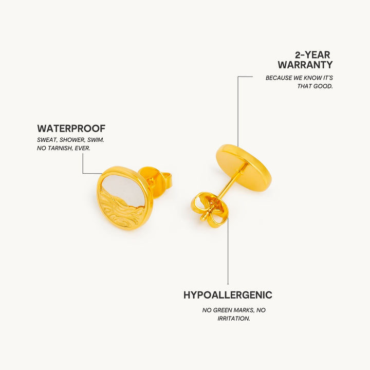 Sea Reflection Ohrstecker