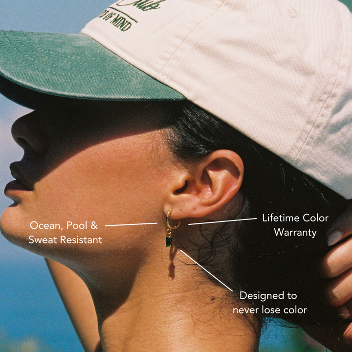 Meeresfunkeln Ohrringe